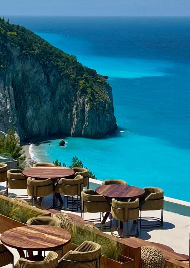 Milos Paradise Luxury Villas Ayios Nikitas Bagian luar foto