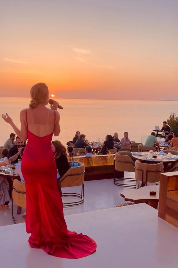 Milos Paradise Luxury Villas Ayios Nikitas Bagian luar foto