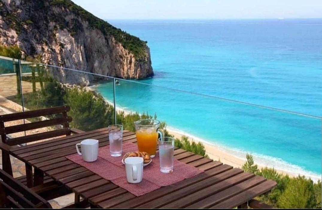 Milos Paradise Luxury Villas Ayios Nikitas Bagian luar foto