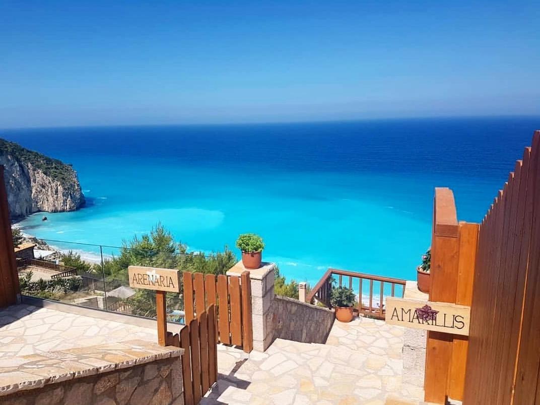 Milos Paradise Luxury Villas Ayios Nikitas Bagian luar foto